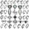 17IF Vintage Silver Knuckle Rings Set for Women Men, Chunky Rings Aesthetic Snake Grunge Stackable Gothic Ring Adjustable Y2K Punk Bulky Boho Finger Alt of Rings, Stacking Fairy...