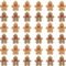 36 Pcs Gingerbread Man Snowman Christmas Ornaments Gingerbread Figurines Xmas Tree Decorations Cartoon Snowman Pendant Charms Hanging Decor for DIY Bracelet Necklace Jewelry...