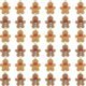 36 Pcs Gingerbread Man Snowman Christmas Ornaments Gingerbread Figurines Xmas Tree Decorations Cartoon Snowman Pendant Charms Hanging Decor for DIY Bracelet Necklace Jewelry...