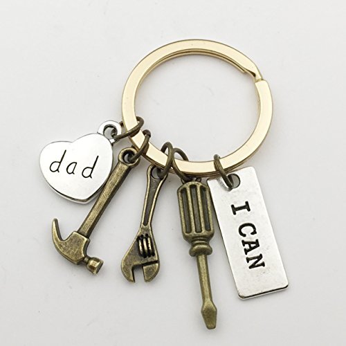 50pcs Antique Silver Tone 10 Kinds Mix 3D Tool Charm Collection Hammer Charm Wrench Charm Saw Charm Pliers Charm Tape Charm Screwdriver Charm Construction Charm (M028)