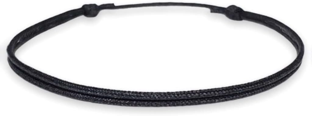 Adjustable Cord Bracelet- Colorful Unisex Adult Waterproof Nylon String Bracelets & Boho Surfer Anklet for Men & Women