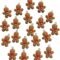 AMOBESTER Cartoon Gingerbread Man Pendant Charms for DIY Bracelet Necklace Earring Jewery Making