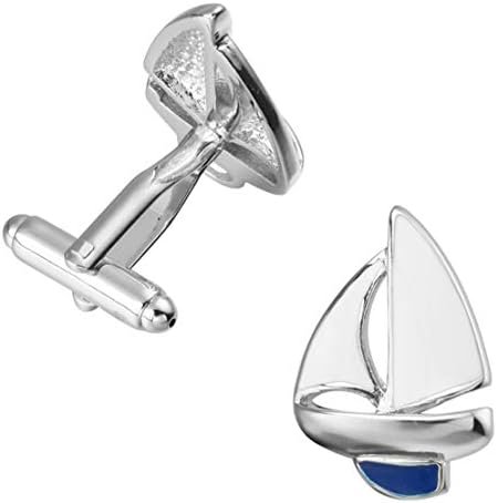 Bootfahren, Segeln Segelboot Segelboot Segeln Yacht Geschenk Manschettenknöpfe von CUFFLINKS DIRECT