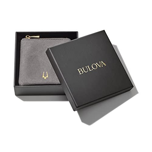 Bulova Men's Jewelry Classic Gold Tone Curb Chain Bracelet, Stainless Steel 13MM Bracelet, 8.5" Style:BVB1084-GOSTNA