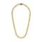 Bulova Men's Jewelry Classic Gold Tone Stainless Steel Curb Chain Necklace, 10mm, Length 24" Style:BVC1056-GOSTNA