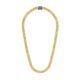 Bulova Men's Jewelry Classic Gold Tone Stainless Steel Curb Chain Necklace, 10mm, Length 24" Style:BVC1056-GOSTNA