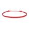 Cord Anklet for Men Women Teen Adult Unisex - Ankle Bracelet Surfer Beach String Anklets Waterproof Adjustable Jewelry Unisex Summer Accessories (one size, Red)