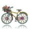 Crystal Rhinestone Creative Bicycles Brooch Pin for Women Retro Elegant Handmade Blue Brooches Pins Classic Wedding Fashion Jewelry Accessories Gift