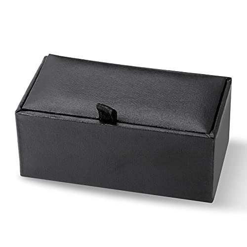 Cufflinks for Men Classic Wedding Business Shirt Cuff Links Silver Gold Black Set Gifts with Box