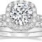 EAMTI 1.25CT 925 Sterling Silver Bridal Rings Sets Cubic Zirconia Halo CZ Engagements Rings Wedding Bands for Women Promise Rings for her Size 4-11