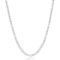 FANCIME Sterling Silver Opal Tennis Necklace October Birthstone Necklace with 4mm Cubic Zirconia 6 * 8mm Oval Opal Gemstone Luxury Fine Jewelry for Women 18"