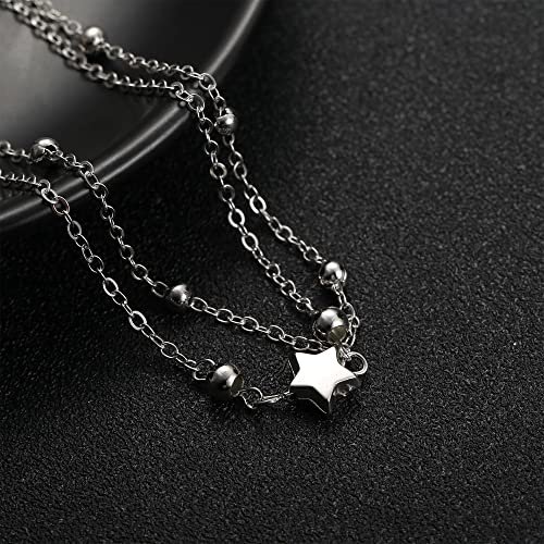 FASACCO 20Pcs Ankle Bracelets for Women Adjustable Beach Anklet Set Surfer Anklet Heart Star Turtle Infinite Anklets Foot Jewelry