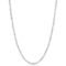 Fiusem Silver Tone Wheat Chain Necklace for Men, 2.5mm Mens Chain Necklaces, Stainless Steel Necklace Chains for Men and Women, Men Necklace 16-28 Inch