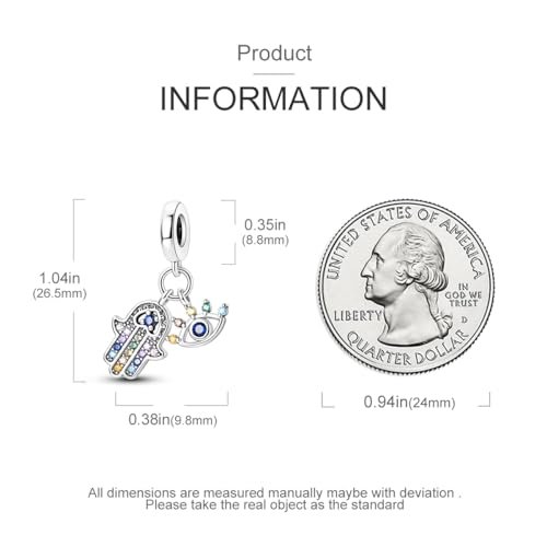 Hapour 925 Sterling Silver Charms for Bracelets Necklaces, Cute Fashion Love Heart Dangle Charm Pendant Beads Gift for Women Her