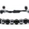 Hematite Black Obsidian Anklet - Anti Swellig Ankle Bracelet, Weight Loss Aid Ankle Bracelet for Men Women