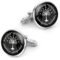 Kooer Cufflinks For Men, White Tree Cufflinks Wedding Christmas Tree of Life Cuff Links Gift For Men Father Dad Husband