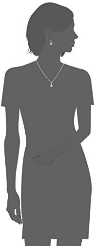 Nine West Silver-Tone and Crystal Necklace and Earrings Set