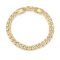 PAVOI 14K Gold Plated Chunky Curb Chain Anklet for Women | Lightweight Flat Curb Link Chain Anklets