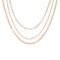 PAVOI 14K Gold Plated Dainty Layering Necklaces for Women | Snake Chain, Curb Link, Paperclip Layered Chains | Trendy Layering Necklace