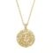 PAVOI 14K Gold Plated Engraved Coin Pendant Necklaces for Women | Byzantine Coin Pendants | Bohemian Necklace