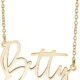 PicturesOnGold.com Custom Name Necklace For Women Personalized Name Necklace in Sterling Silver or Gold Necklace Personalized with any Name or Word