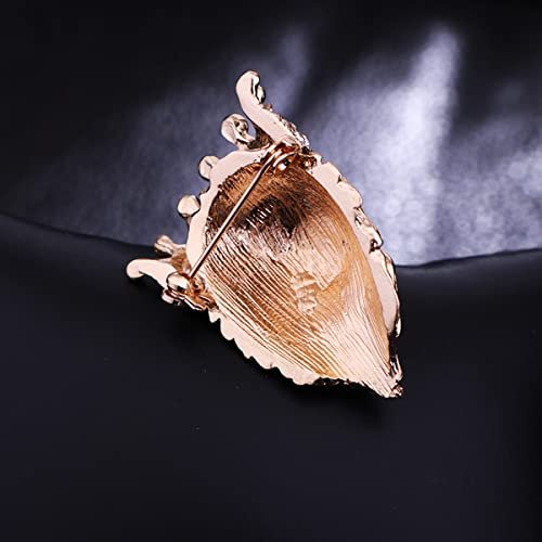 Rhinestone Tiger Head Brooch Pins for Men,Animal Lapel Pins Lion Wolf Head Coat Collar Brooch Vintage Lapel Pin Brooch Safety Pin Men Suit Accessory