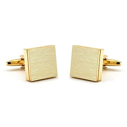 S&W Wedding Cufflinks for Men Cuffs with Gift Box Business for Tuxedo Shirts