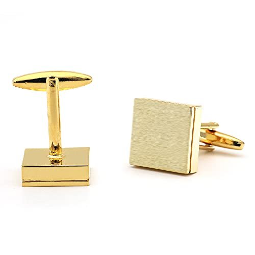 S&W Wedding Cufflinks for Men Cuffs with Gift Box Business for Tuxedo Shirts