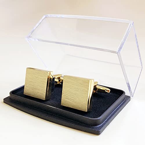 S&W Wedding Cufflinks for Men Cuffs with Gift Box Business for Tuxedo Shirts