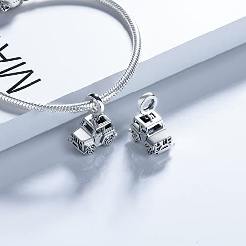 Sunflower Rose Love Heart Charms for Bracelets, 925 Sterling Silver Travel Bead Dangle Charms for Charm Bracelets and Necklaces Birthday Mothers Valentines Day Jewelry Gifts for...