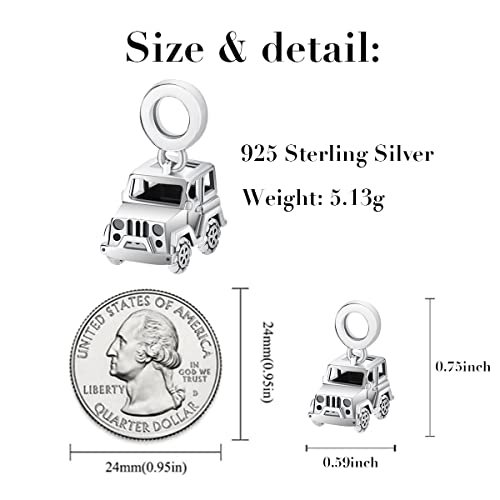 Sunflower Rose Love Heart Charms for Bracelets, 925 Sterling Silver Travel Bead Dangle Charms for Charm Bracelets and Necklaces Birthday Mothers Valentines Day Jewelry Gifts for...
