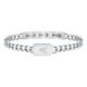VNOX Initial Bracelet for Men Boys - Simple Mens A-Z Letter Cuban Link Chain Bracelets, Adjustable Solid Stainless Steel Jewelry Gifts for Men Dad Boyfriend
